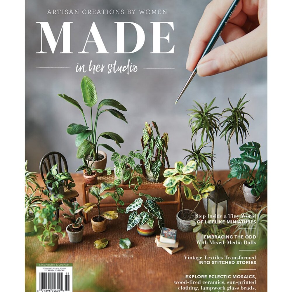 NEW Artisan Creations By Women MADE In Her Studio Magazine 2025 Vol 1